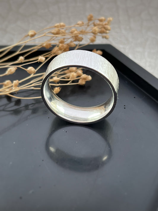 'Woodland Walk' my collection of hammered recycled solid gold bark textured rings