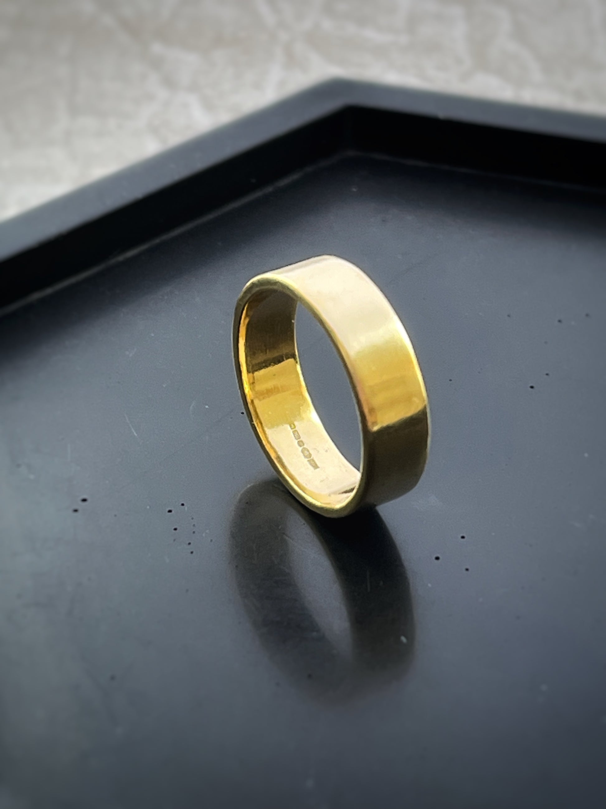 Handmade gold rings