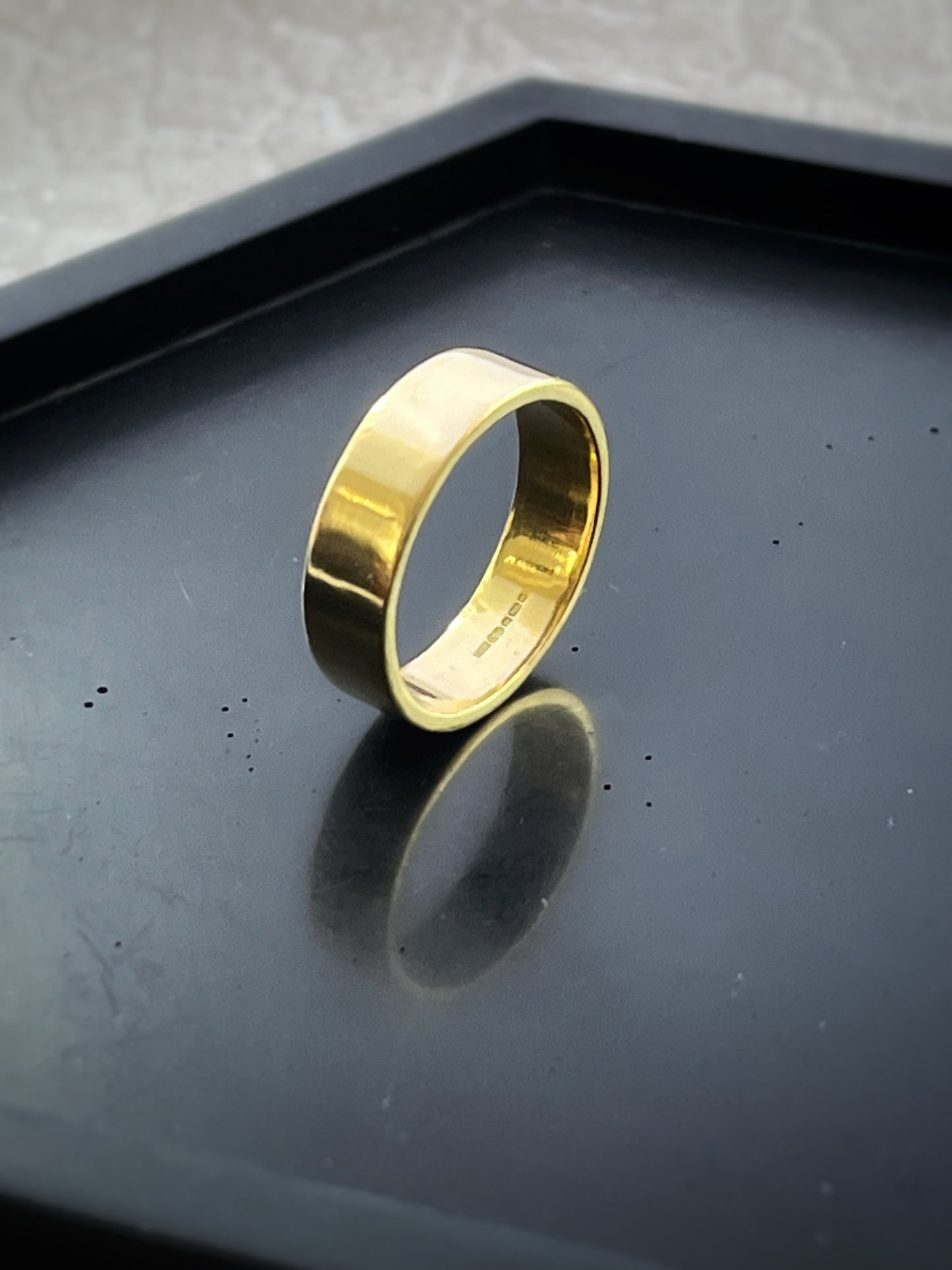Handmade gold rings