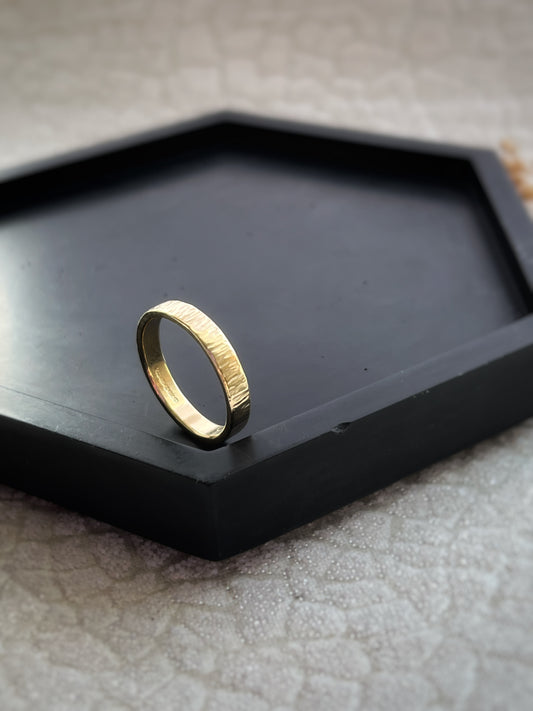 9ct yellow gold rings