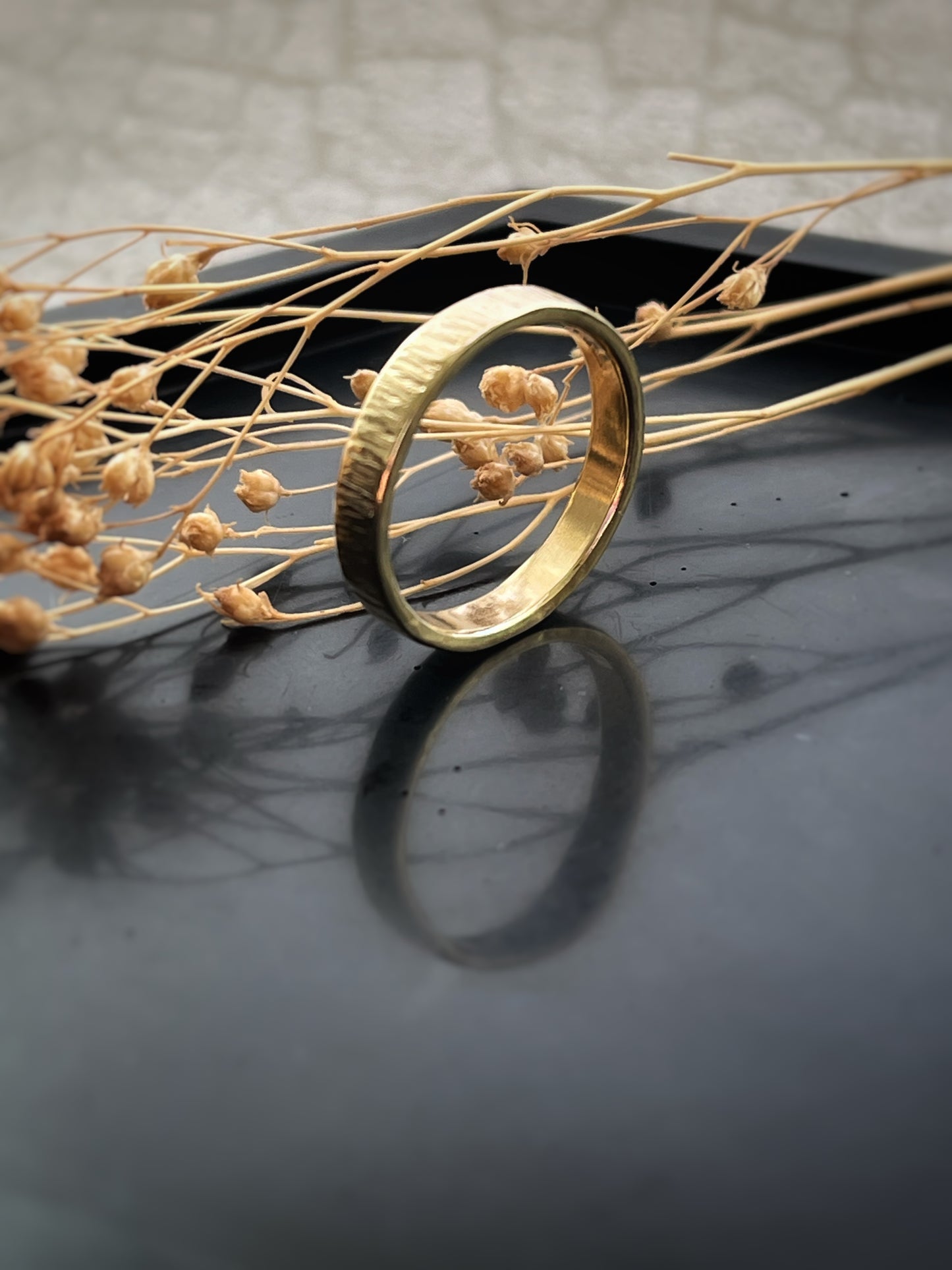 9ct yellow gold rings