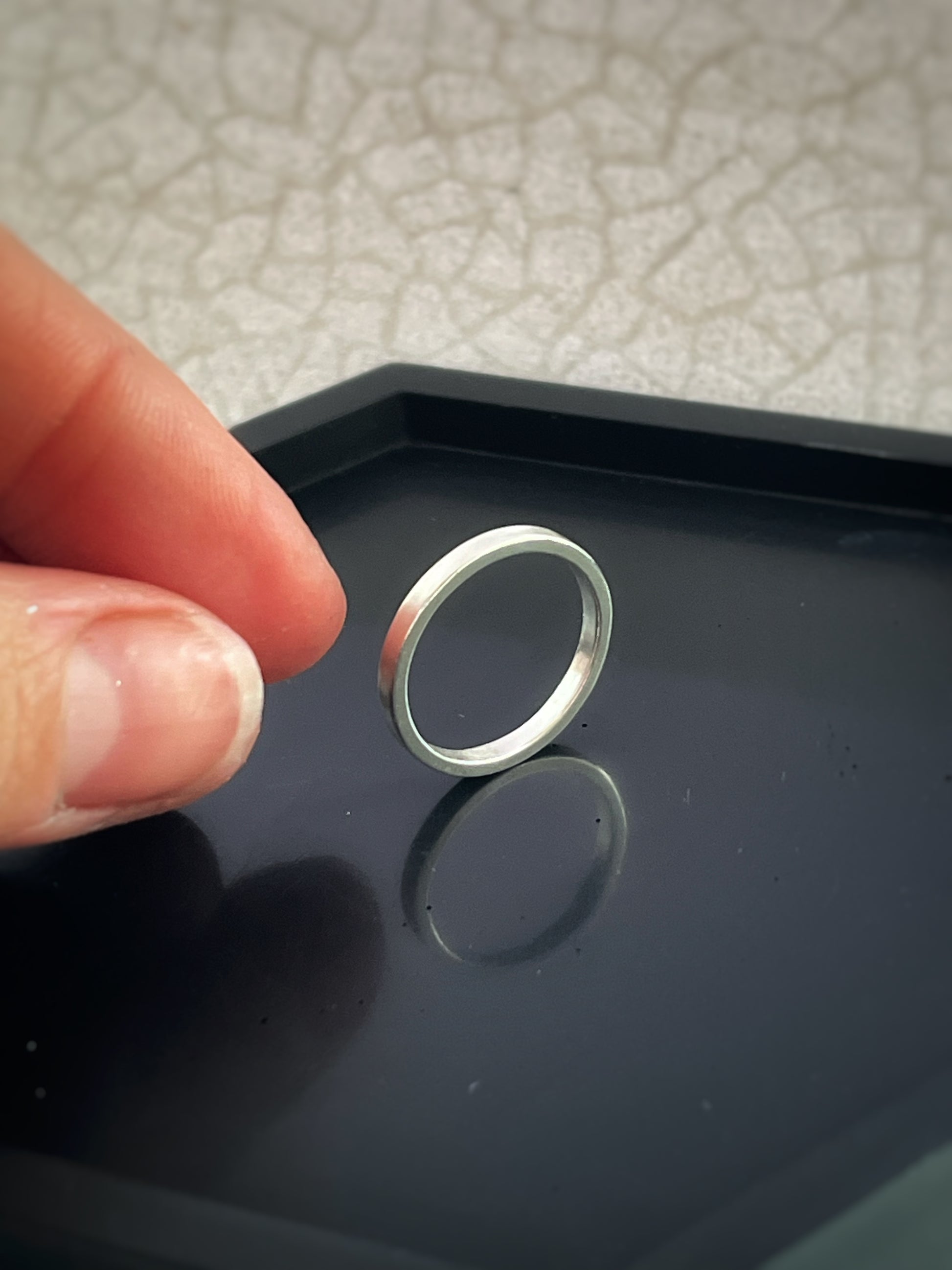 Handmade gold rings