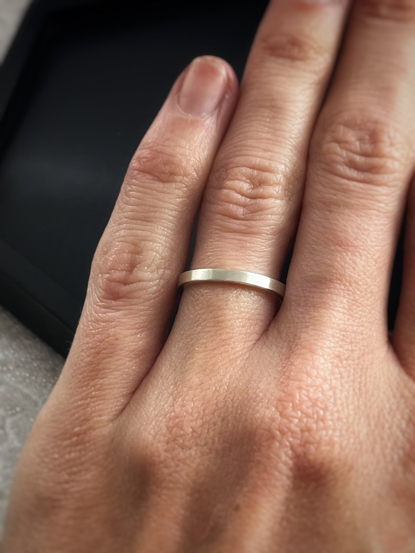 Handmade gold rings