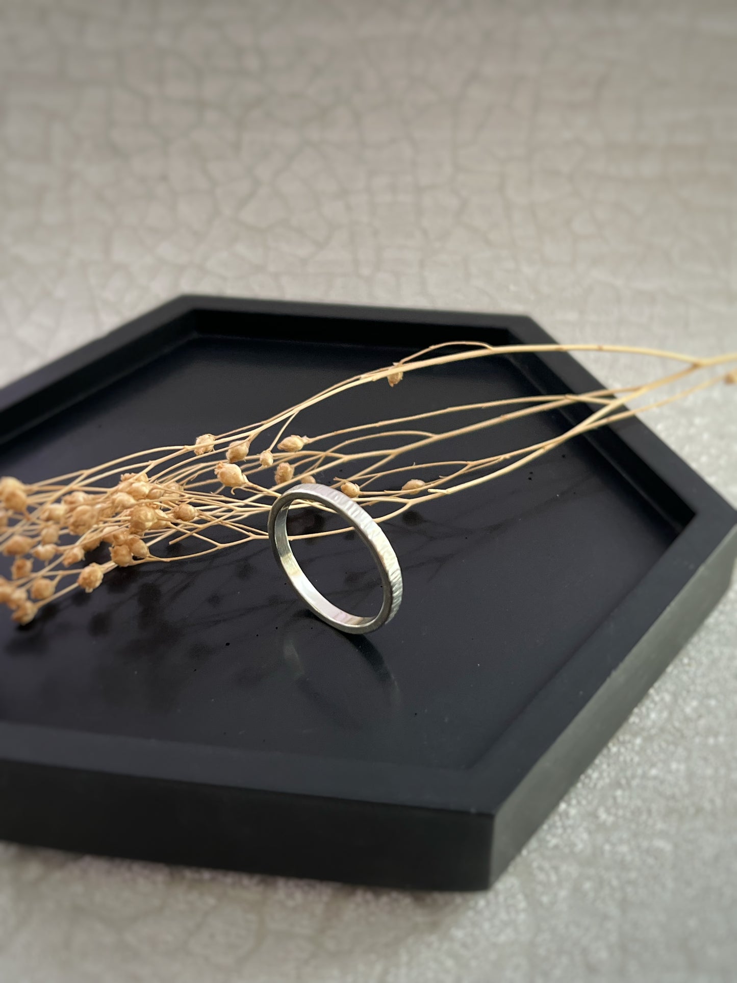 hammered gold rings