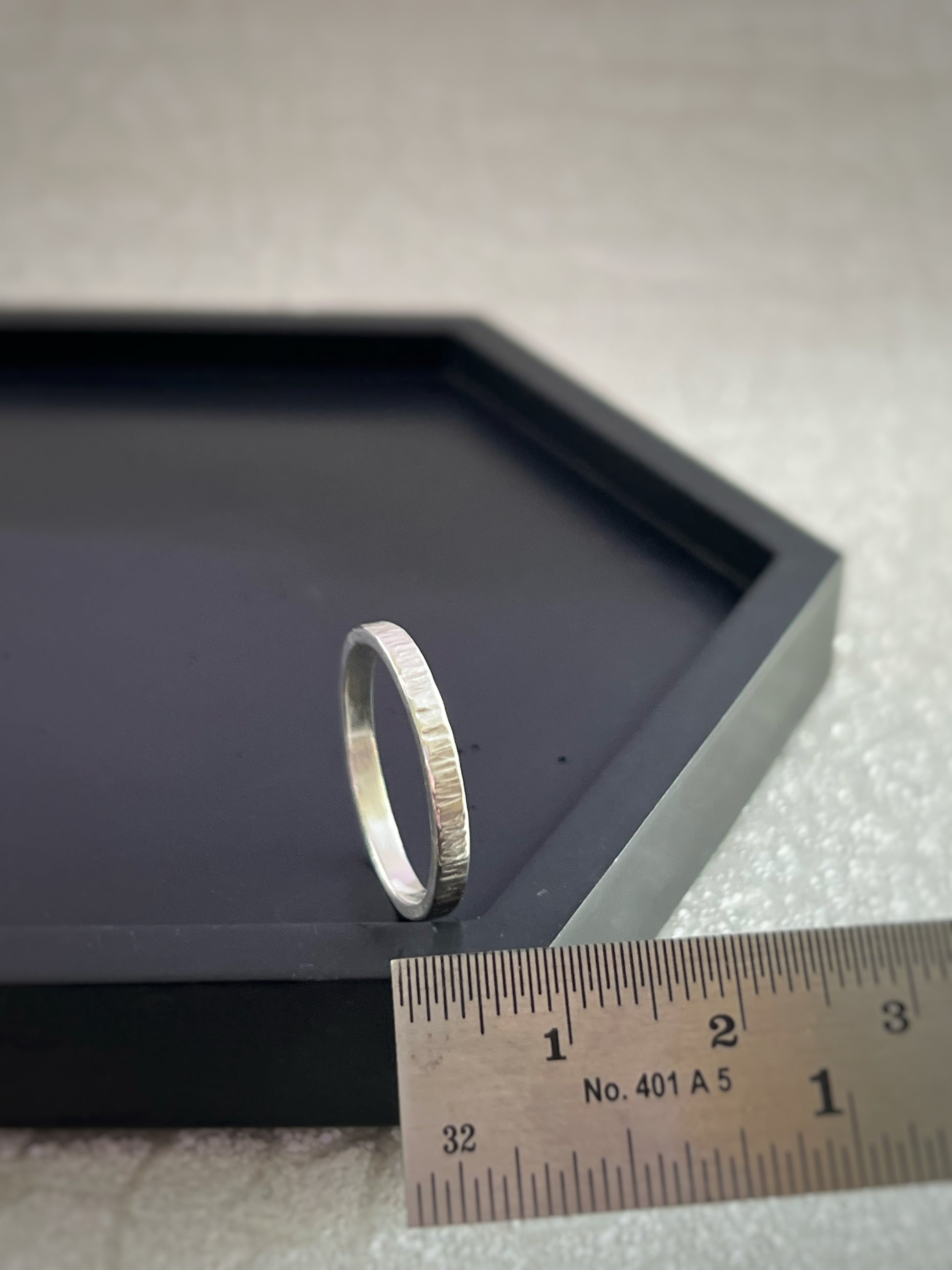 Delicate gold rings
