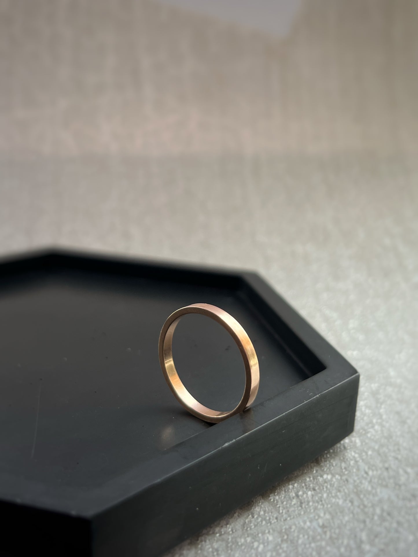 Handmade gold rings