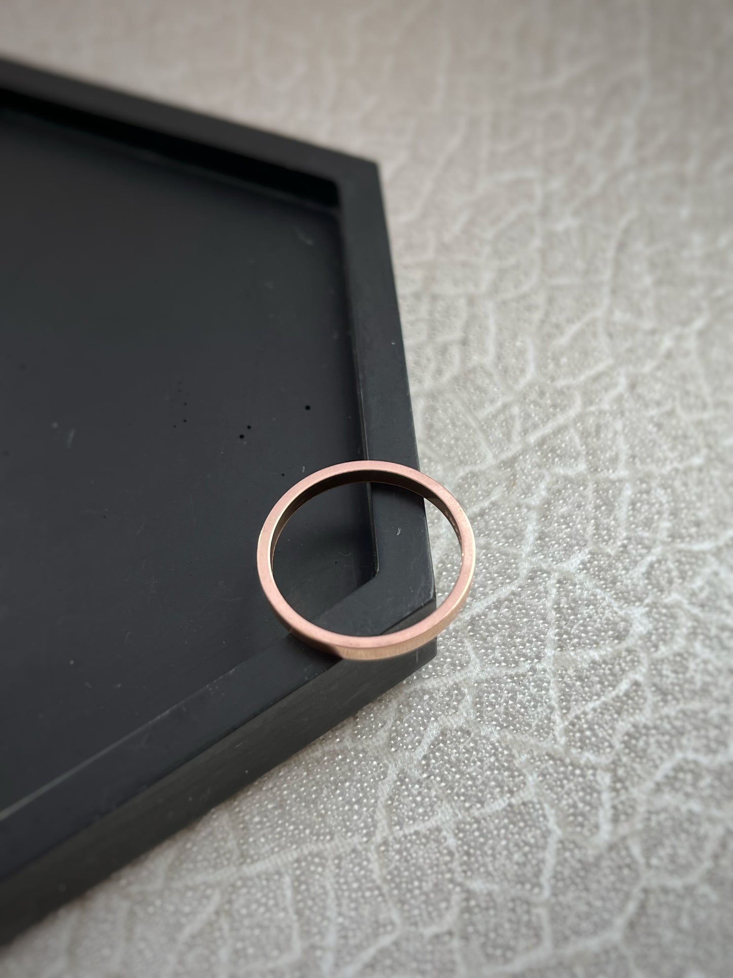 Handmade gold rings