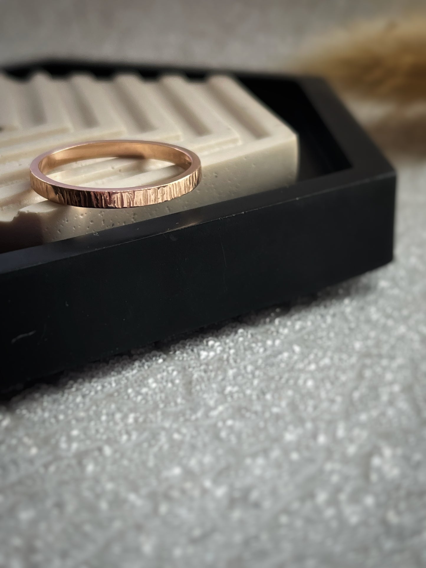 Recycled solid gold