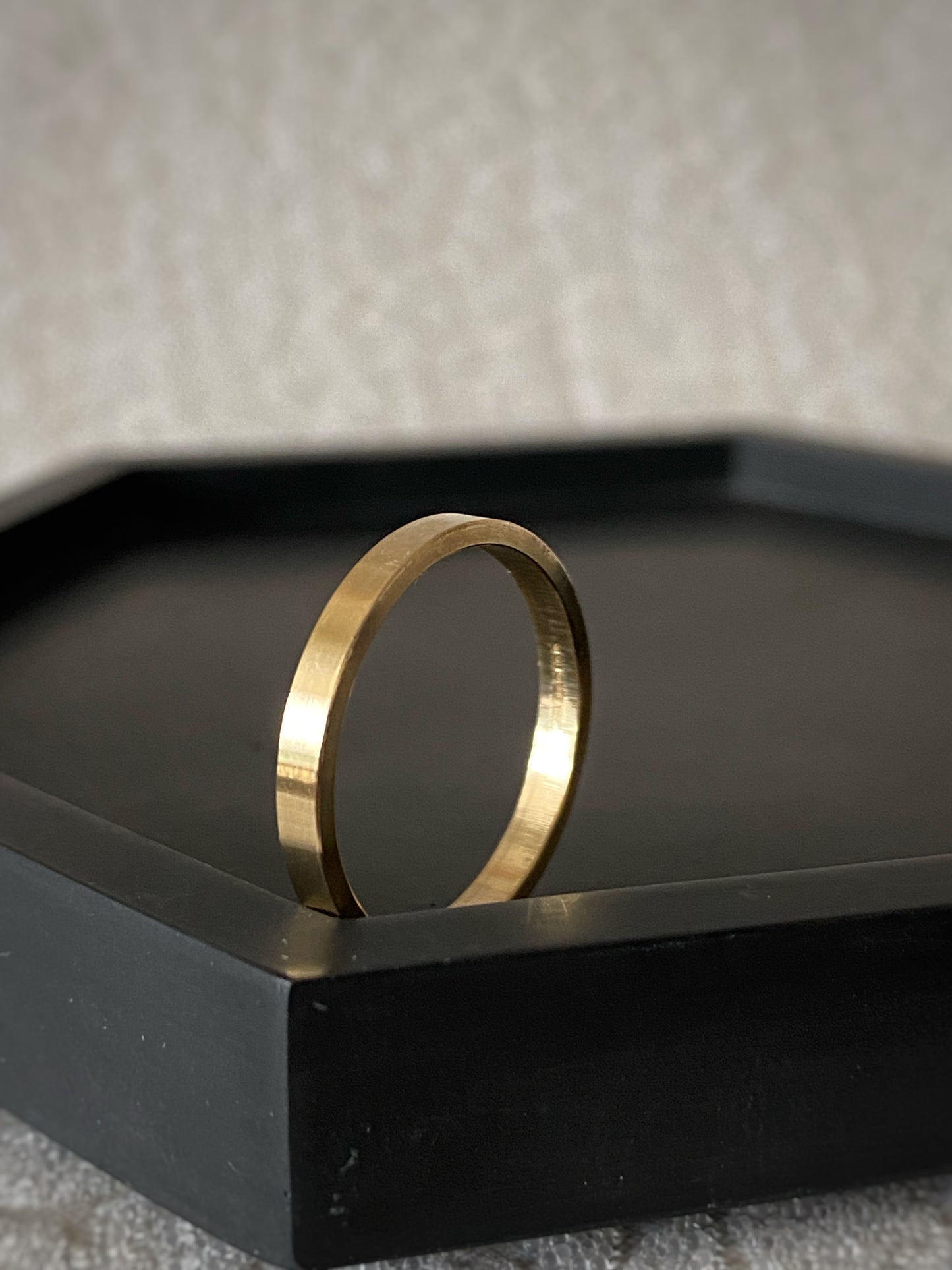 9ct yellow gold rings