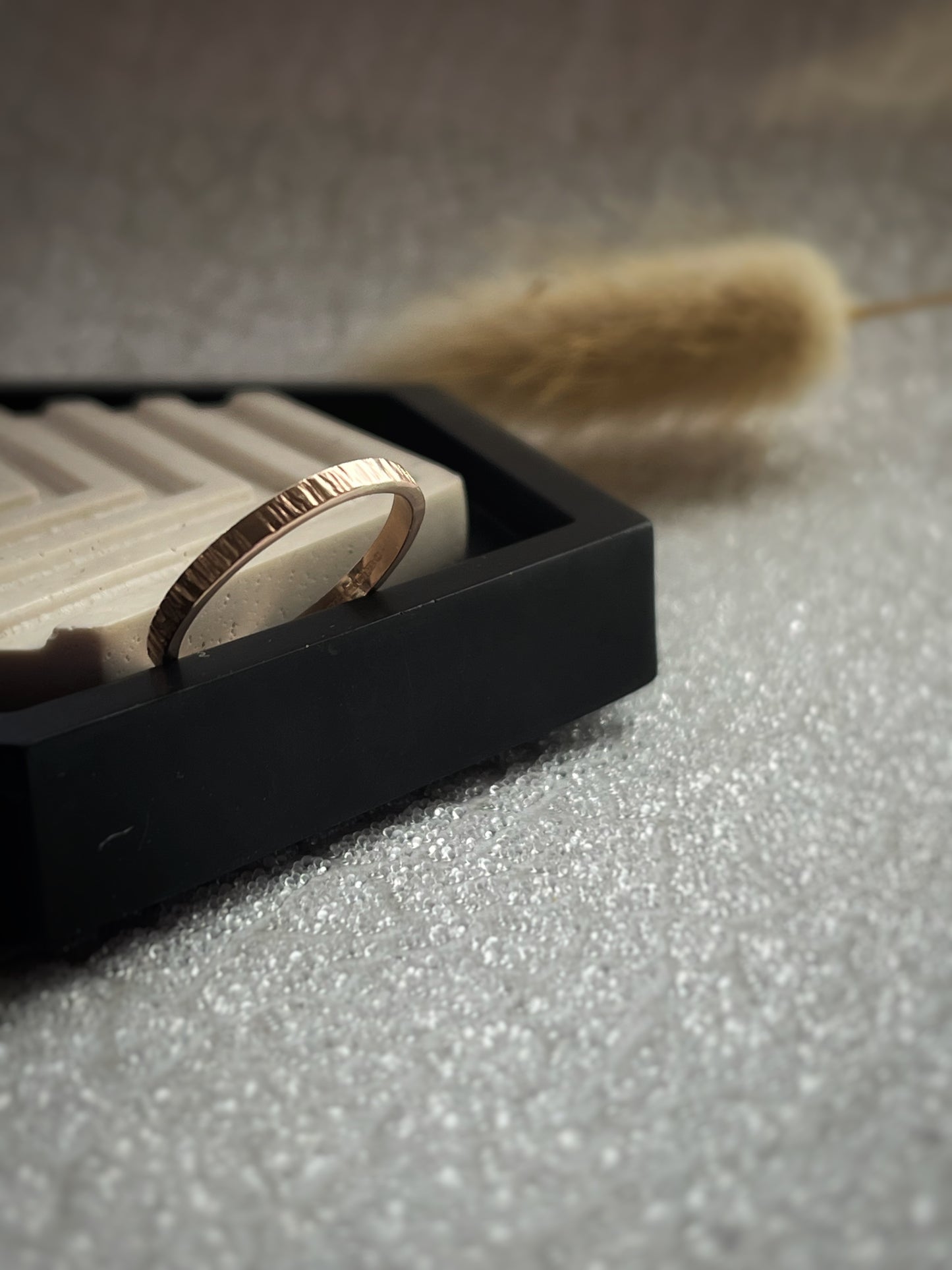 Recycled solid gold