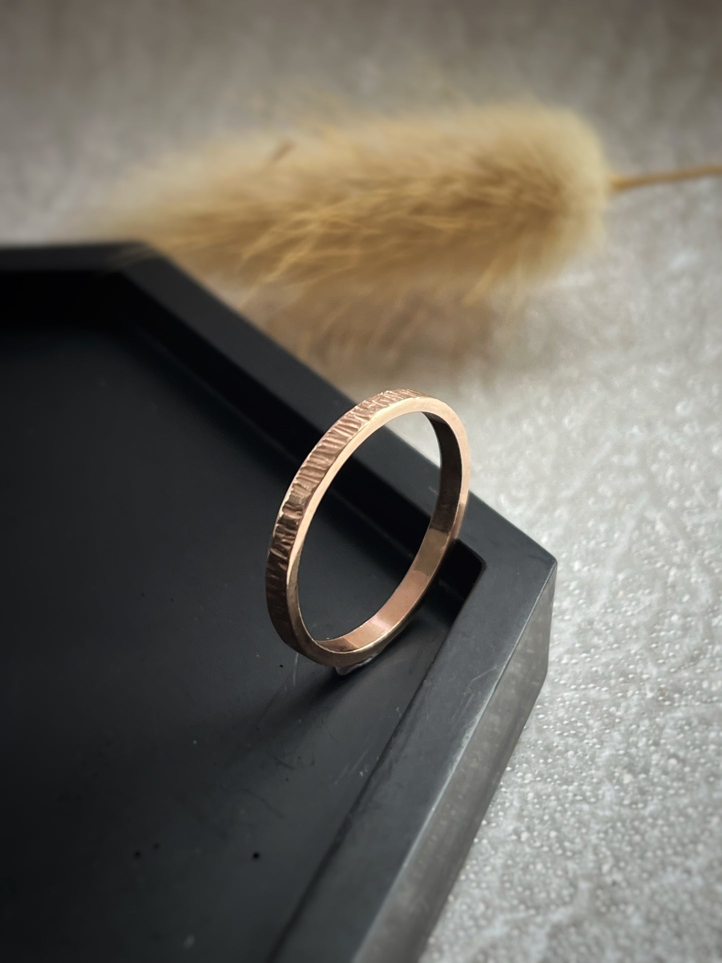 Recycled solid gold