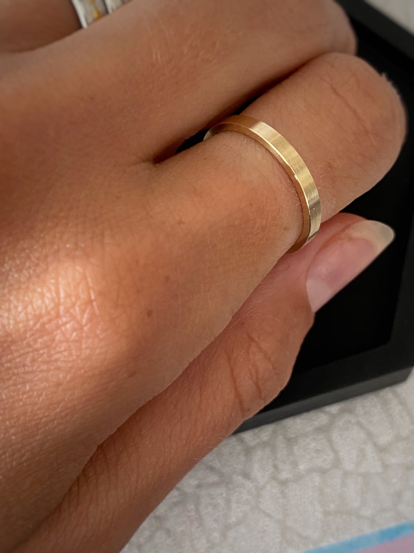 9ct yellow gold rings