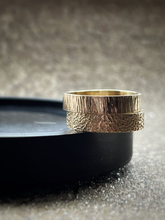 Why Tree Bark Texture Is a Popular Choice for Handmade Solid Gold Rings