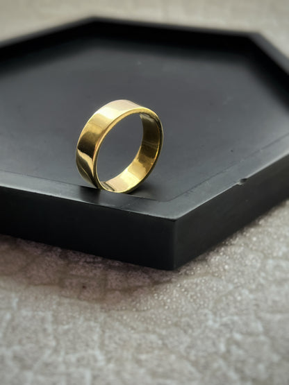 Handmade gold rings
