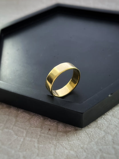 Handmade gold rings
