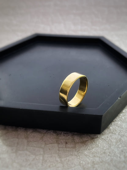 Handmade gold rings