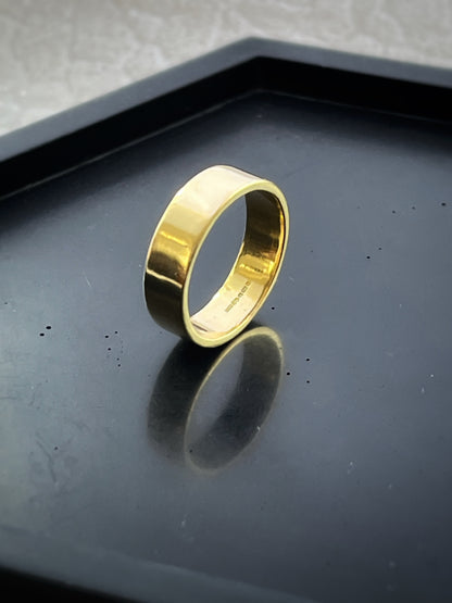 Handmade gold rings