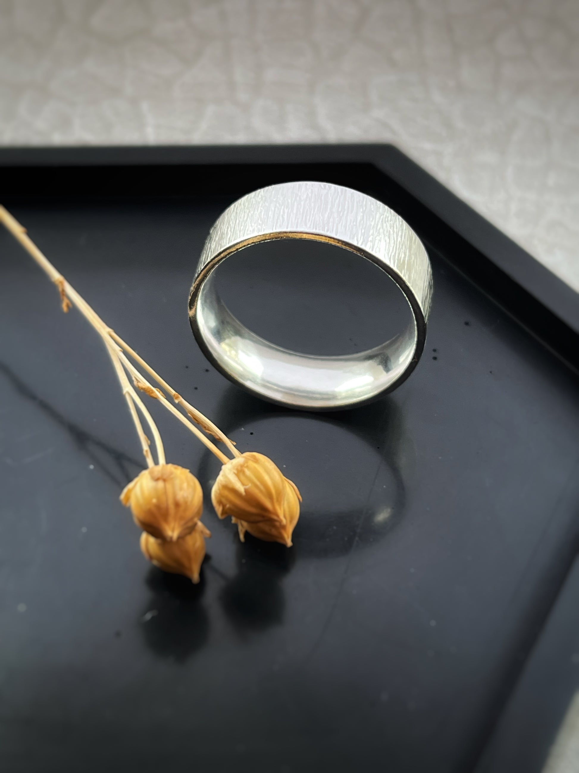 Handmade gold rings