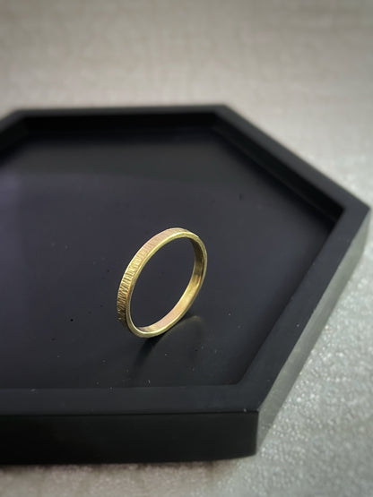 solid gold rings 