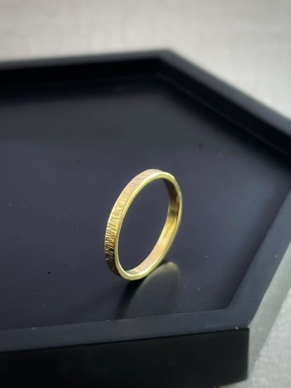 solid gold rings 