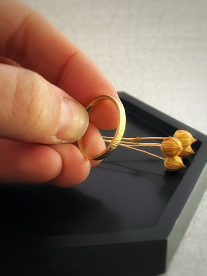 solid gold rings 