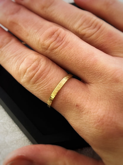 solid gold rings 