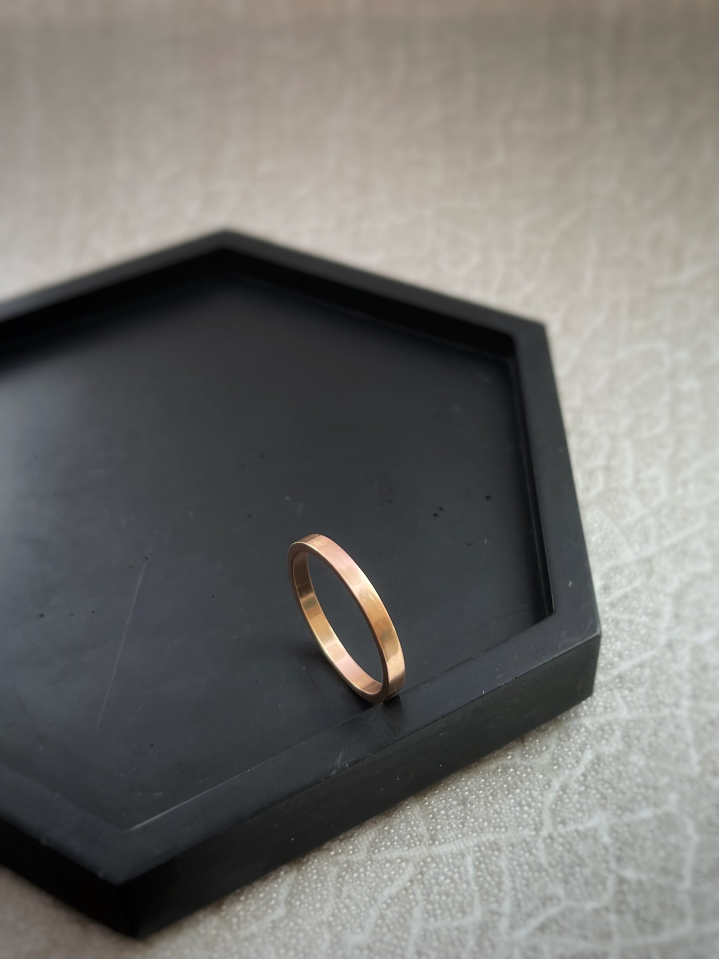 Handmade gold rings