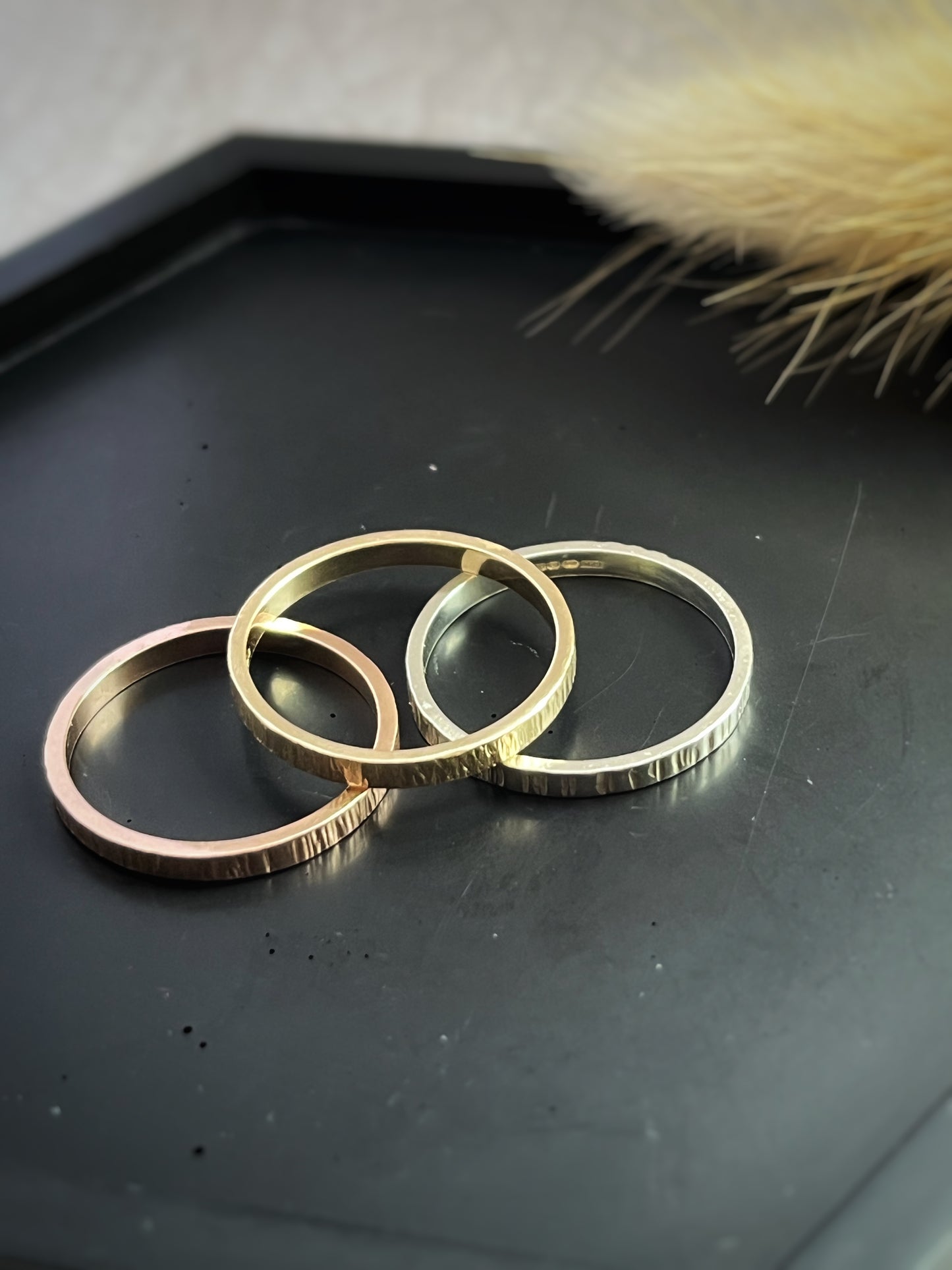 solid gold rings